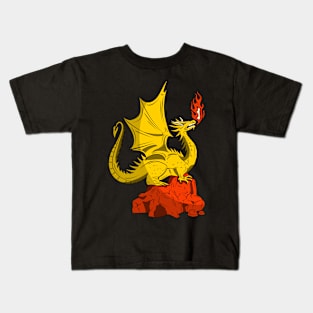 GOLDEN DRAGON Kids T-Shirt